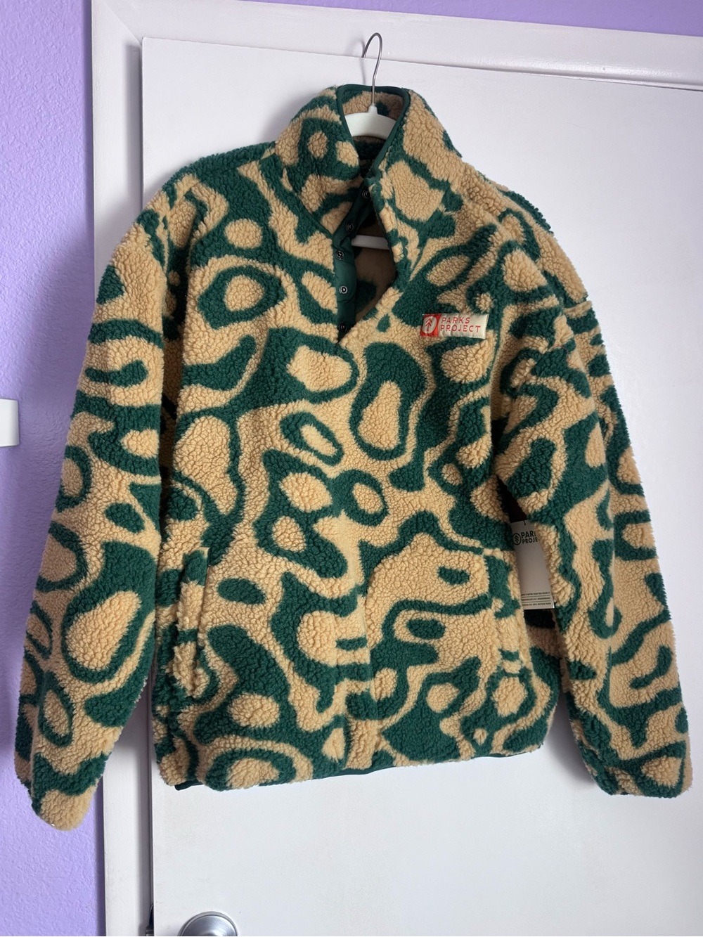 Yellowstone Geysers Trail High Pile Fleece-Unisex